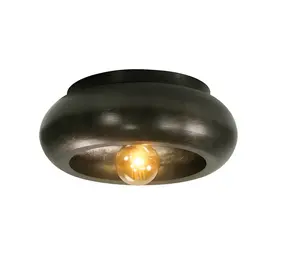 Ylumen Plafondlamp Sky Ø 42 cm zwart Ylumen Plafondlamp Sky Ø 42 cm zwart