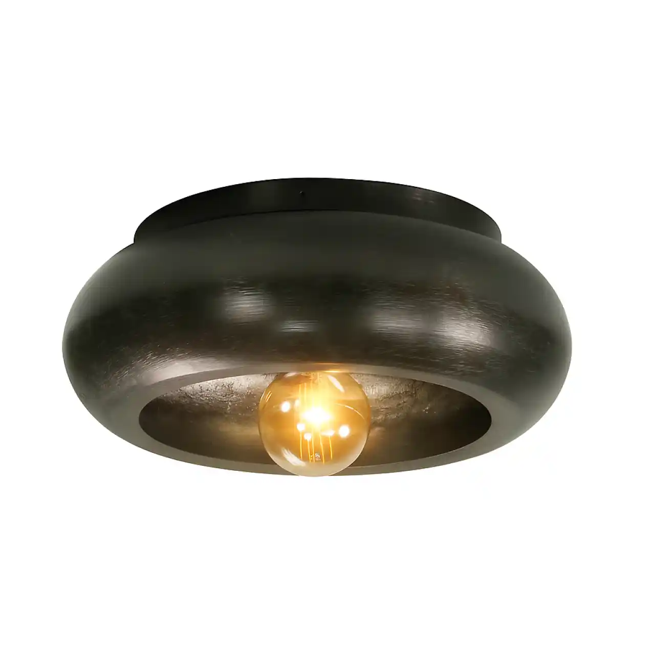 Ylumen Plafondlamp Sky Ø 42 cm zwart