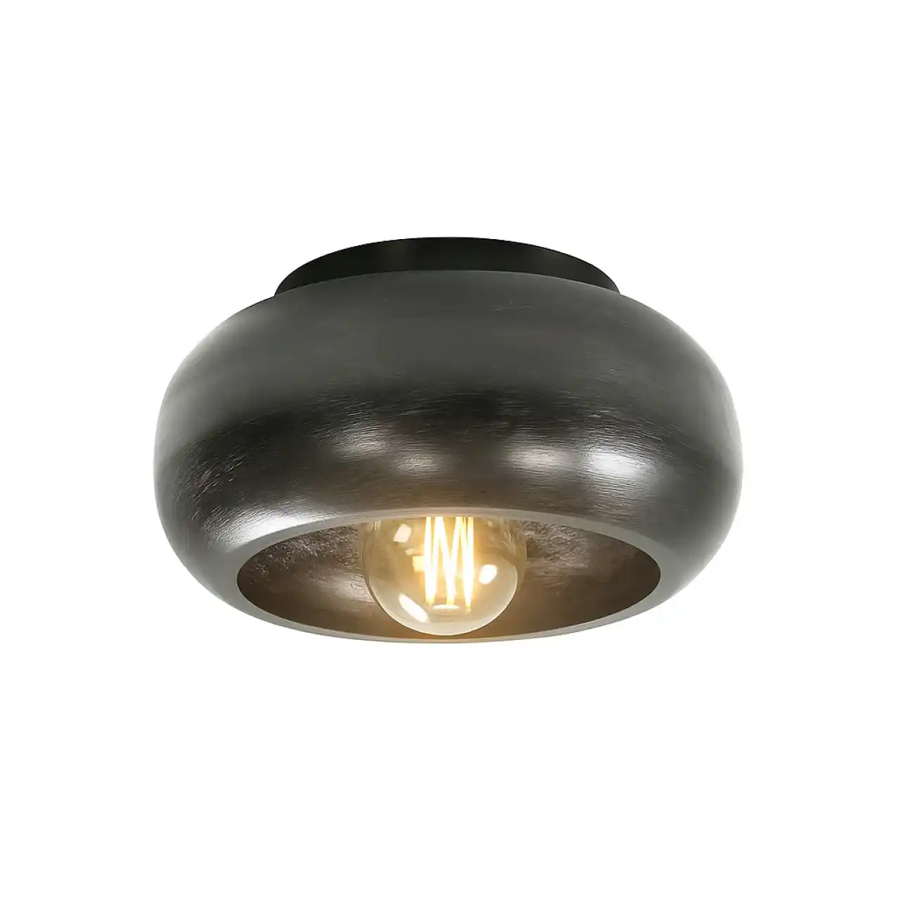 Ylumen Plafondlamp Sky Ø 34 cm zwart