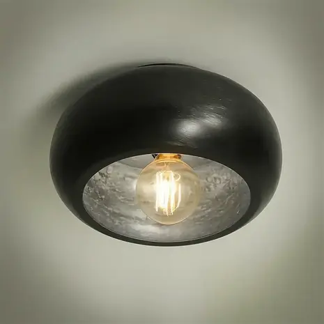 Ylumen Plafondlamp Sky  Ø 34 cm zwart Ylumen Plafondlamp Sky  Ø 34 cm zwart