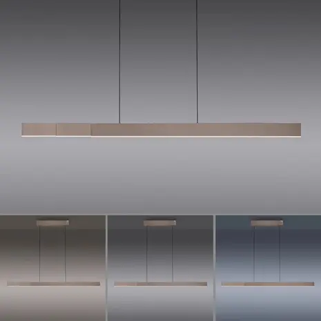 Neuhaus PURE Hanglamp e-Lift + e-Slide L 120-200 cm dark metal brown Neuhaus PURE Hanglamp e-Lift + e-Slide L 120-200 cm dark metal brown