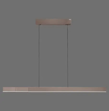 Neuhaus PURE Hanglamp e-Lift + e-Slide L 120-200 cm dark metal brown Neuhaus PURE Hanglamp e-Lift + e-Slide L 120-200 cm dark metal brown