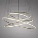 Neuhaus PURE Hanglamp E-Flying Rings Ø 110 cm vide champagne