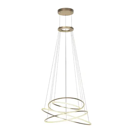 Neuhaus PURE Hanglamp E-Flying Rings Ø 110 cm vide champagne