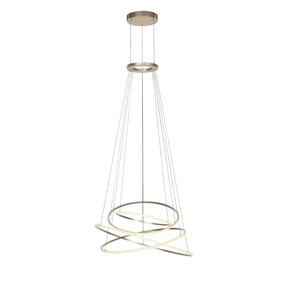 Neuhaus PURE Hanglamp E-Flying Rings Ø 110 cm vide champagne
