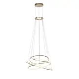 Neuhaus PURE Hanglamp E-Flying Rings Ø 110 cm vide champagne