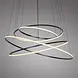 Neuhaus PURE Hanglamp E-Flying Rings Ø 110 cm vide donker grijs Neuhaus PURE Hanglamp E-Flying Rings Ø 110 cm vide donker grijs