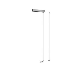 Lucide Premium LINIAL Ophanging met plafondplaat - 1 fase Railsysteem / Railverlichting - Zwart mat chroom