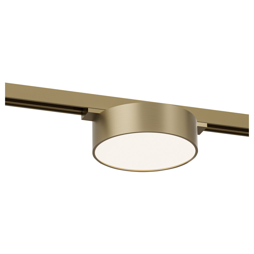 Lucide Premium LINIAL FIXXT Railspot - 1-fase Railsysteem / Smart Railverlichting - Smart - 48V Track - 1xLED - Champagne