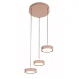 Freelight Hanglamp Alieno 3 lichts Ø 33 cm comfortlift beige