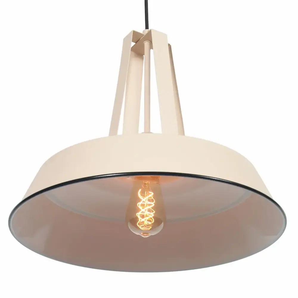 Steinhauer Hanglamp Eden Ø 45 cm creme