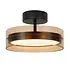 Plafondlamp Enzo Ø 30 cm zwart