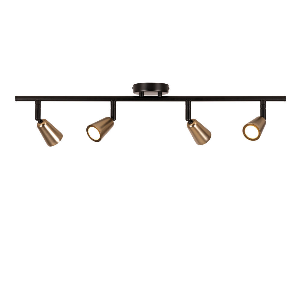 Lucide TIANA - Plafondspot - 4xGU10 (MR16) - Champagne kleur - Essential