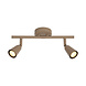 Lucide TIANA - Wandspot / Wandlamp - 2xGU10 (MR16) - Taupe - Essential Lucide TIANA - Wandspot / Wandlamp - 2xGU10 (MR16) - Taupe - Essential