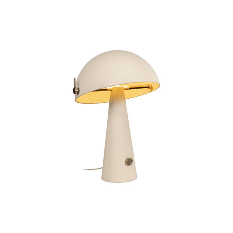 Lucide BARONE - Tafellamp - Ø 38 cm - 1xE27 - Beige | Vibes