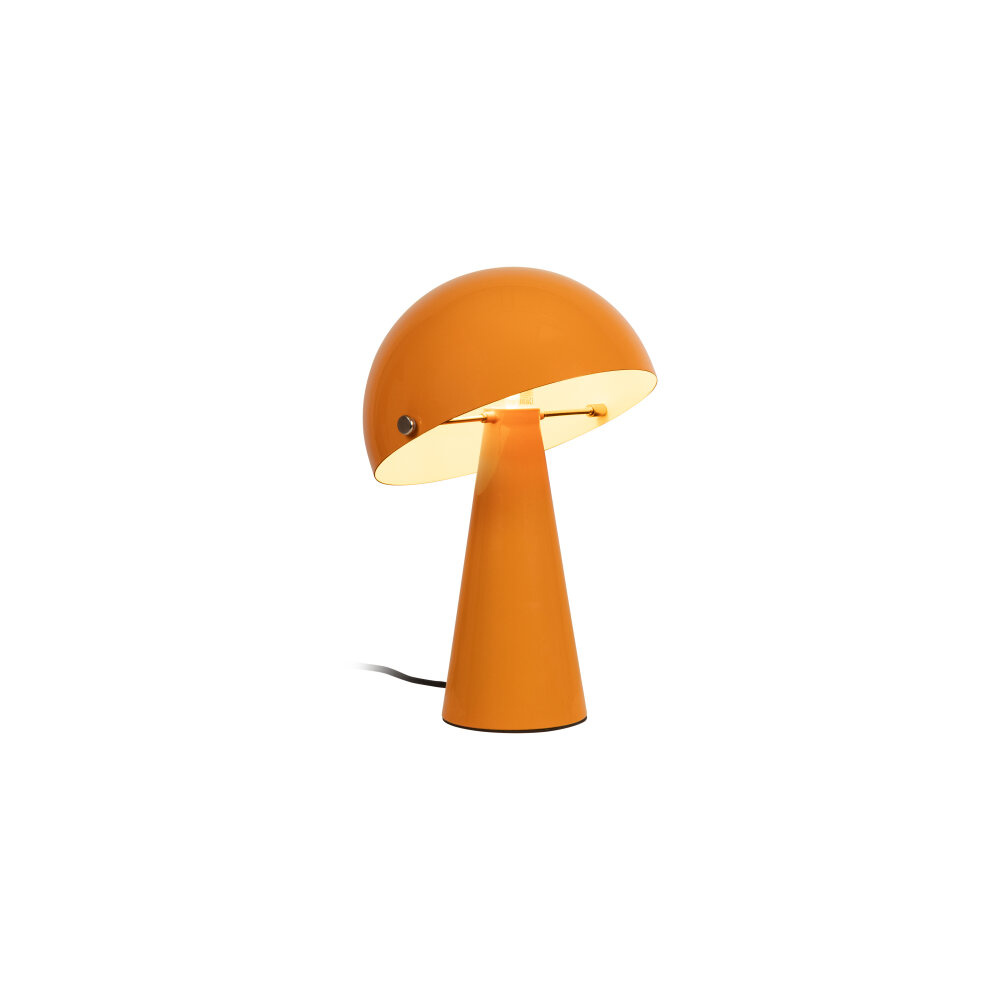 Lucide BARONE - Tafellamp - Ø 23 cm - 1xE27 - Oranje - Vibes