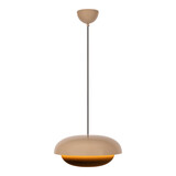 Lucide YOUNES - Hanglamp - Ø 40 cm - 1xE27 - Taupe | Essential