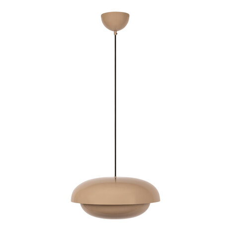 Lucide YOUNES - Hanglamp - Ø 40 cm - 1xE27 - Taupe | Essential