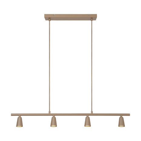 Lucide TIANA - Hanglamp - 4xGU10 - Taupe | Essential