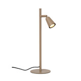 Lucide TIANA - Tafellamp - 1xGU10 (MR16) - Taupe - Essential Lucide TIANA - Tafellamp - 1xGU10 (MR16) - Taupe - Essential