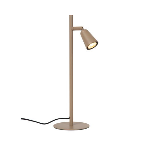 Lucide TIANA - Tafellamp - 1xGU10 (MR16) - Taupe - Essential