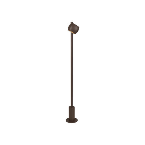 Lucide CAPRI - Vloerlamp Binnen/Buiten - LED - 1x8W 2700K - IP54 - Koffie | Essential
