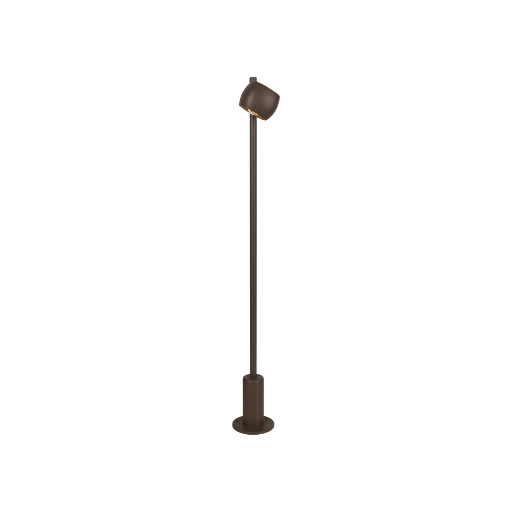 Lucide CAPRI - Vloerlamp Binnen/Buiten - LED - 1x8W 2700K - IP54 - Koffie | Essential