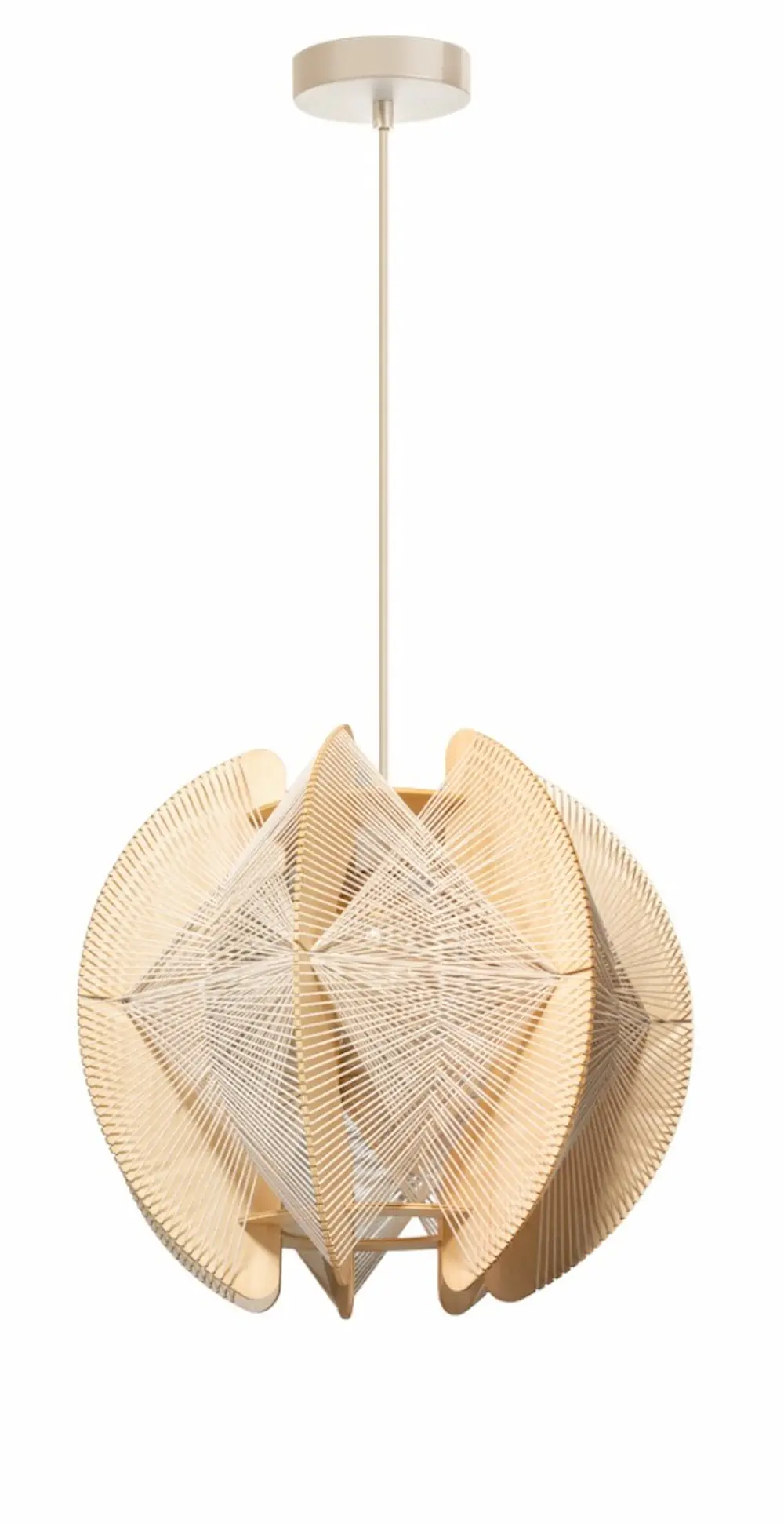 Expo Trading Hanglamp Jessica Ø 40 cm beige