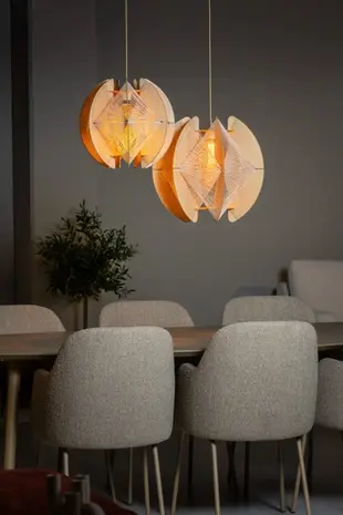 Expo Trading Hanglamp Jessica  Ø 40 cm beige