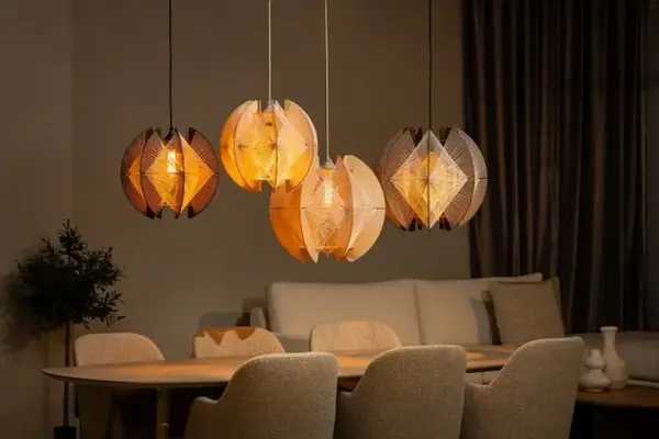 Expo Trading Hanglamp Jessica  Ø 50 cm beige