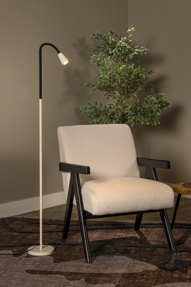 Lucide JASPER - Leeslamp - 1xGU10 - Beige | Essential