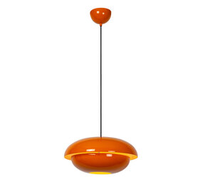 Lucide YOUNES - Hanglamp - Ø 40 cm - 1xE27 - Oranje | Essential