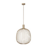 Lucide ESTEREL - Hanglamp - Ø 40 cm - 1xGU10 - Taupe | Essential