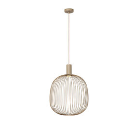 Lucide ESTEREL - Hanglamp - Ø 40 cm - 1xGU10 (MR16) - Taupe - Essential Lucide ESTEREL - Hanglamp - Ø 40 cm - 1xGU10 (MR16) - Taupe - Essential
