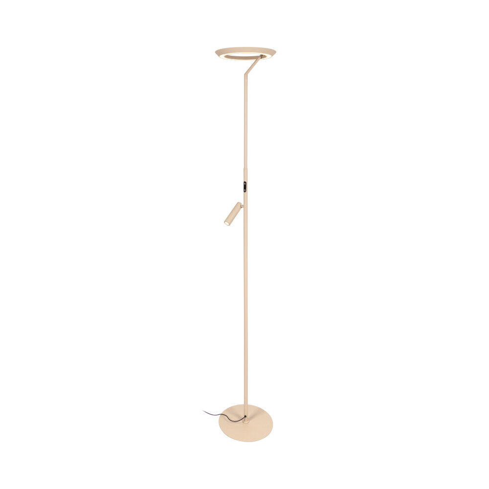 Lucide CELESTE - Vloerlamp - Ø 28 cm - LED Dimb. - 2700K - Taupe | Essential