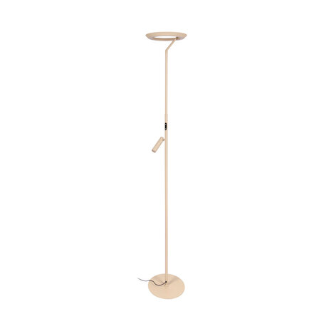 Lucide CELESTE - Vloerlamp - Ø 28 cm - LED Dimb. - 2700K - Taupe | Essential