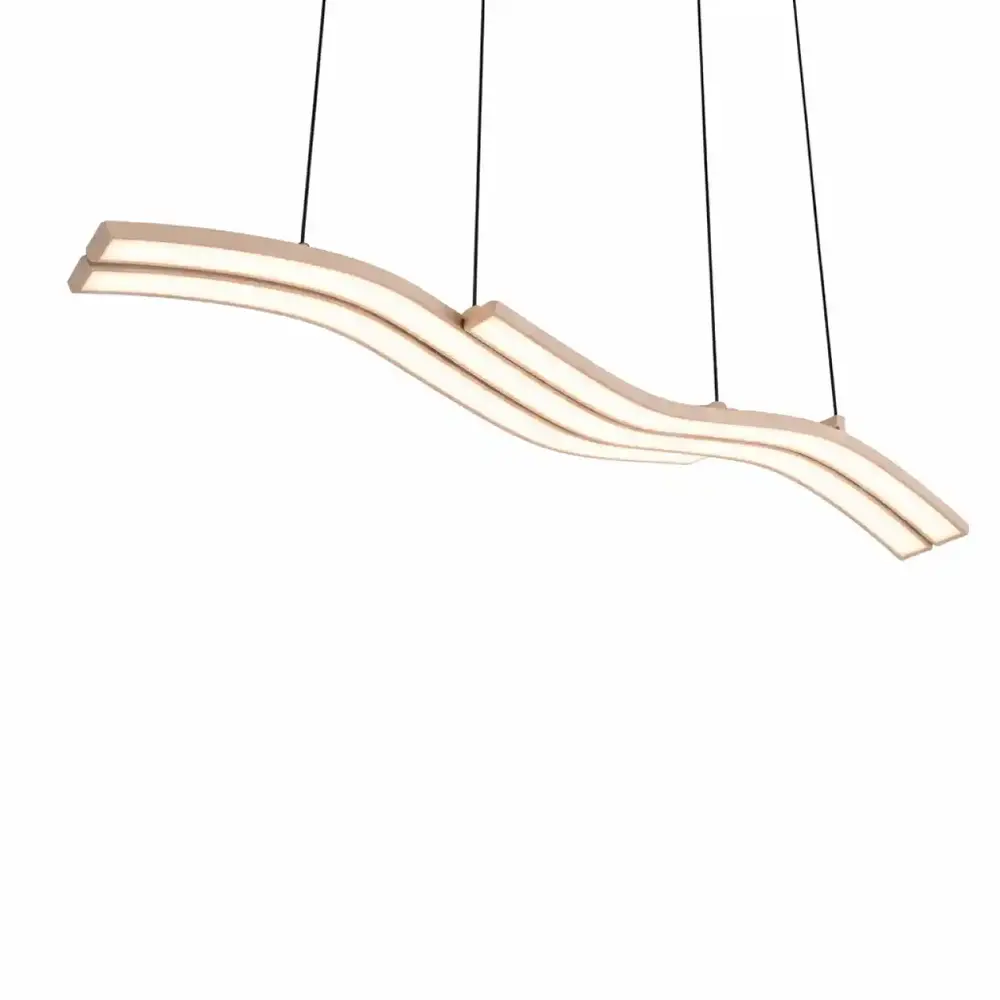 TRIO Select Hanglamp Spider e.move L 130 cm beige