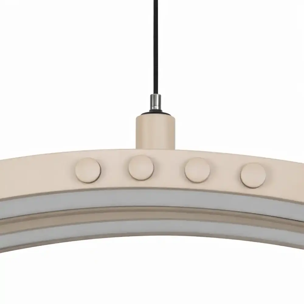 TRIO Select Hanglamp Spider e.move L 130 cm beige