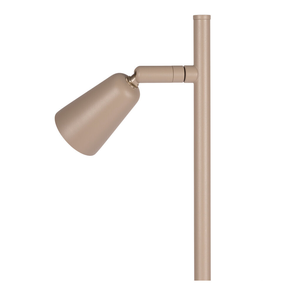 Lucide TIANA - Vloerlamp - 2xGU10 (MR16) - Taupe - Essential Lucide TIANA - Vloerlamp - 2xGU10 (MR16) - Taupe - Essential