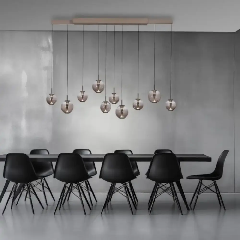 Neuhaus PURE Hanglamp E-Infinity 10 lichts L 100-198 cm champagne