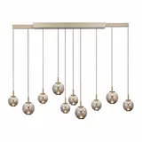 Neuhaus PURE Hanglamp E-Infinity 10 lichts L 100-198 cm champagne Neuhaus PURE Hanglamp E-Infinity 10 lichts L 100-198 cm champagne