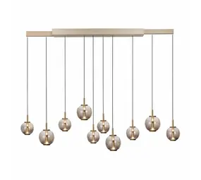 Neuhaus PURE Hanglamp E-Infinity 10 lichts L 100-198 cm champagne