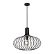 Lucide MANUELA - Hanglamp - Ø 50 cm - 1xE27 - Zwart