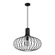 Lucide MANUELA - Hanglamp - Ø 50 cm - 1xE27 - Zwart