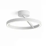 Artdelight Plafondlamp Oregon up down Ø 33 cm wit