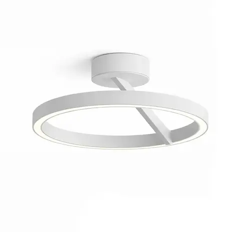 Artdelight Plafondlamp Oregon up down Ø 33 cm wit