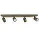 Freelight Spot Razza 4 lichts L 76 cm  GU10 brons goud