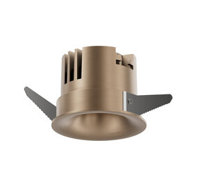 Lucide SNAXX - Inbouwspot - Ø 8 cm - LED Dimb. - CCT - 1x12W 2700K/4000K - Champagne kleur | Premium