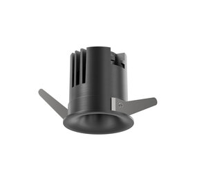 Lucide SNAX - Inbouwspot - Ø 6 cm - LED Dimb. - CCT - 1x8W 2700K/4000K - Mat zwart chroom | Premium Lucide SNAX - Inbouwspot - Ø 6 cm - LED Dimb. - CCT - 1x8W 2700K/4000K - Mat zwart chroom | Premium