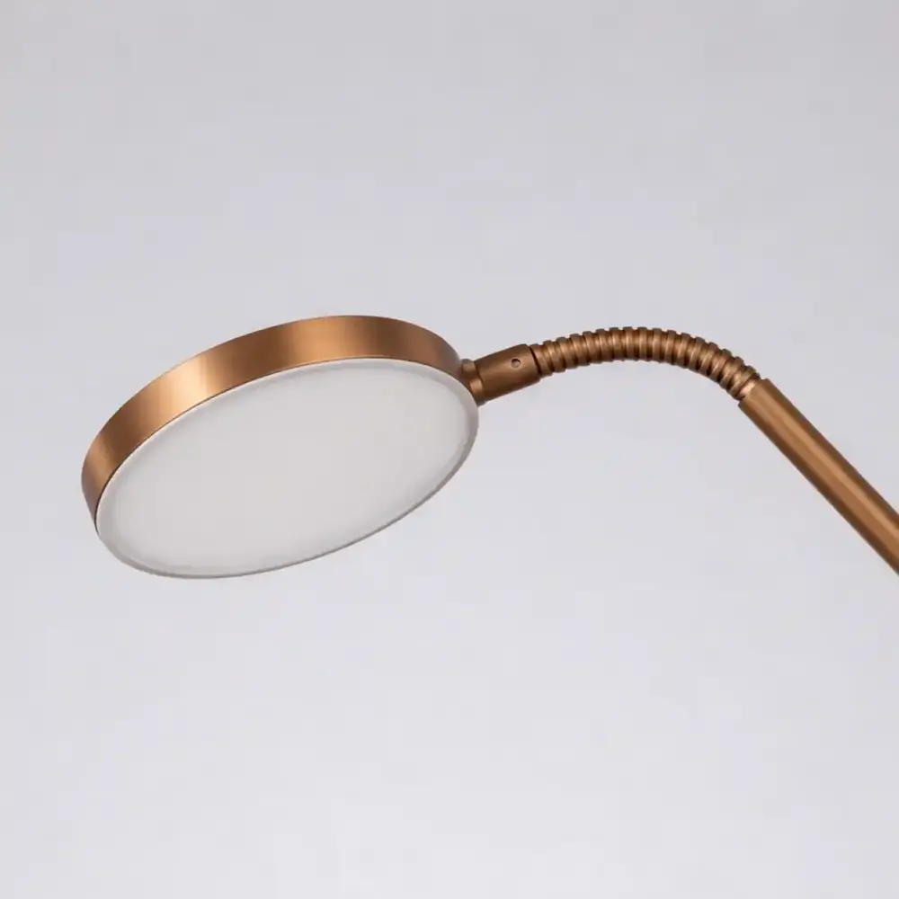 Expo Trading Vloerlamp Duuk oplaadbaar H 166 cm brons